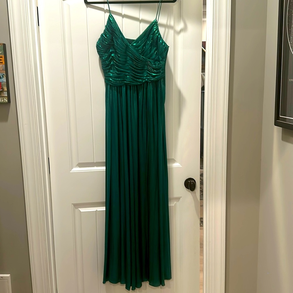 Retrofete dress emerald green